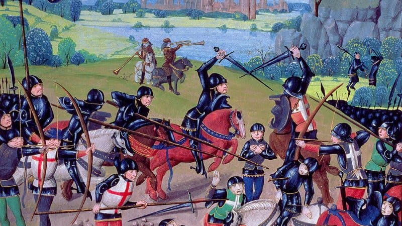 The Battle of Agincourt, 1415