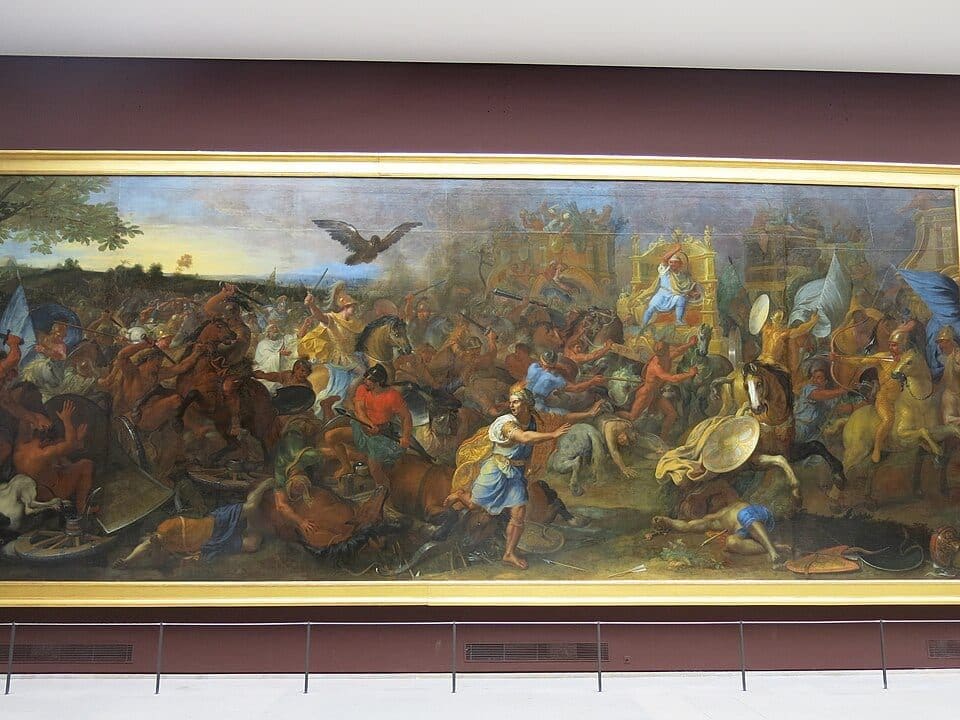 The Battle of Gaugamela, 331 BC