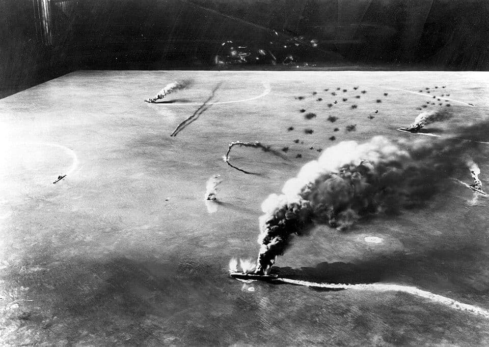 The Battle of Midway, 1942