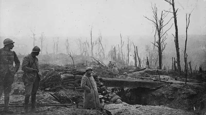 The Battle of Verdun, 1916